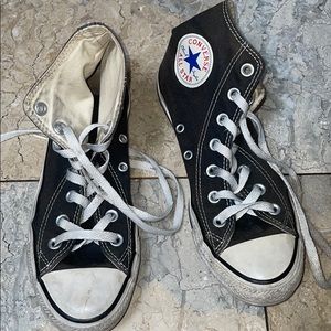 black converse